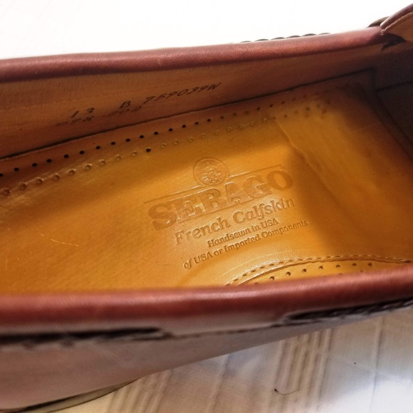 EUC. Sebago Classic French Calfskin Loafer 13B - Picture 7 of 8